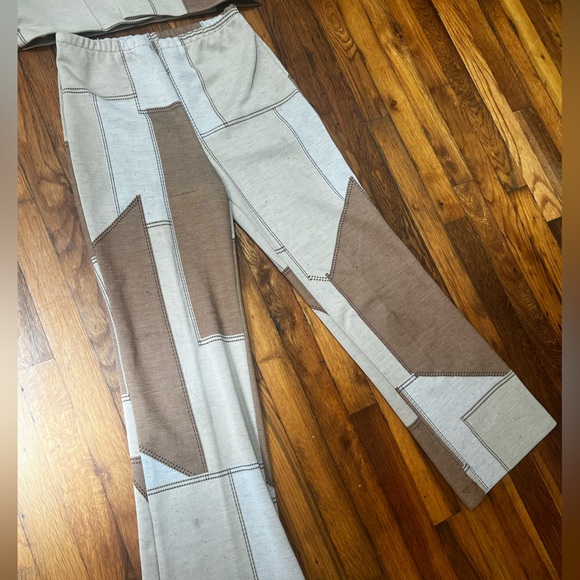 Vintage 1970s Sears patchwork suit set - Picture 5 of 11